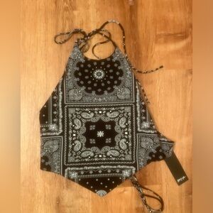 Bandana Halter Top